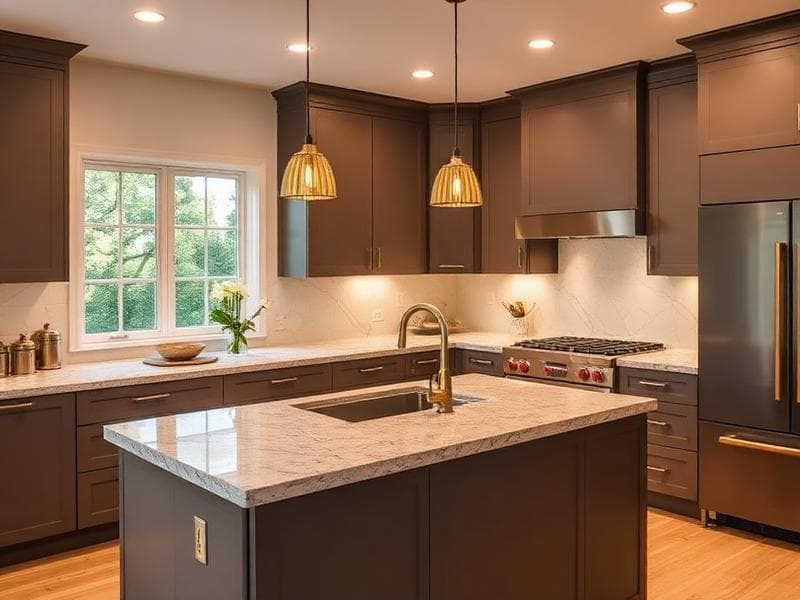 Full Kitchen Remodel with Island